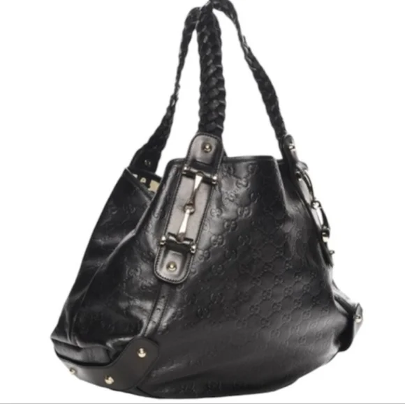 GUCCI Guccissima Medium Pelham Shoulder Bag & Wallet - Picture 9 of 9